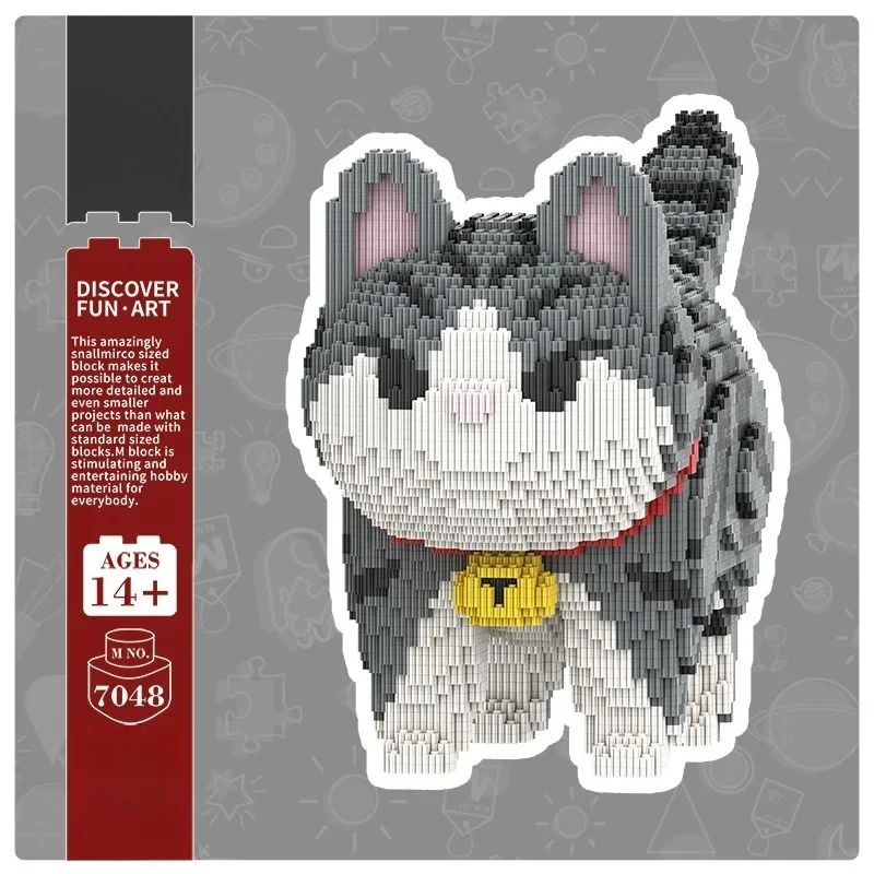 Строительные блоки серии Kawaii Cat, игрушки для сборки для мальчиков и девочек, подарок, украшения, домашний декор, креативные строительные блоки, игрушки, 32 см
Строительные блоки серии Kawaii Cat, игрушки для сборки для мальчиков и девочек, подарок, украшения, домашний декор, креативные строительные блоки, игрушки, 32 см