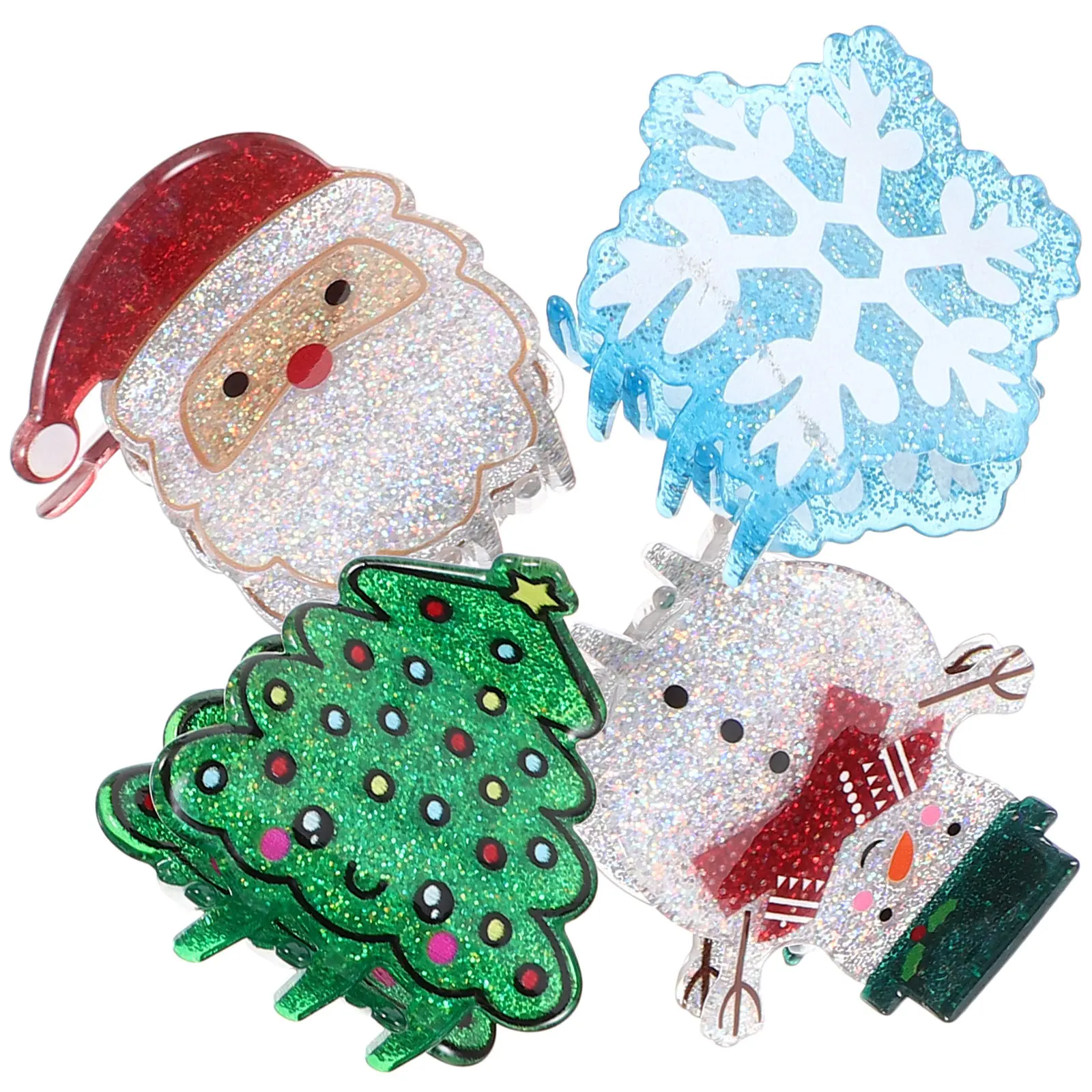 4Pcs Christmas Hair Claw Clips Small Hair Accessories Chic Claw Clips for Women Daily Birthday Picnic Hairstyles
4Pcs Christmas Hair Claw Clips Small Hair Accessories Chic Claw Clips for Women Daily Birthday Picnic Hairstyles