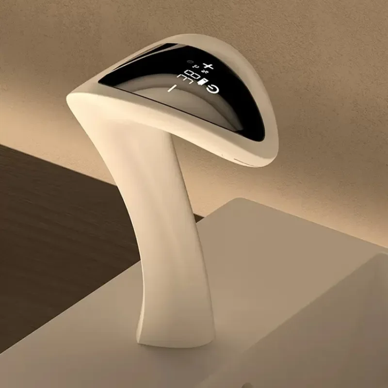 New Intelligent Digital Display Sensor Basin Faucet Hot and Cold Water Mixer Wall Mounted Bathroom Brass Washbasin Vanity
New Intelligent Digital Display Sensor Basin Faucet Hot and Cold Water Mixer Wall Mounted Bathroom Brass Washbasin Vanity