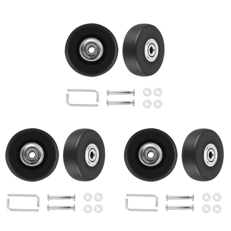 ABWR-6 Sets Of Luggage Suitcase Replacement Wheels Axles Deluxe Repair Tool OD 50Mm
ABWR-6 Sets Of Luggage Suitcase Replacement Wheels Axles Deluxe Repair Tool OD 50Mm