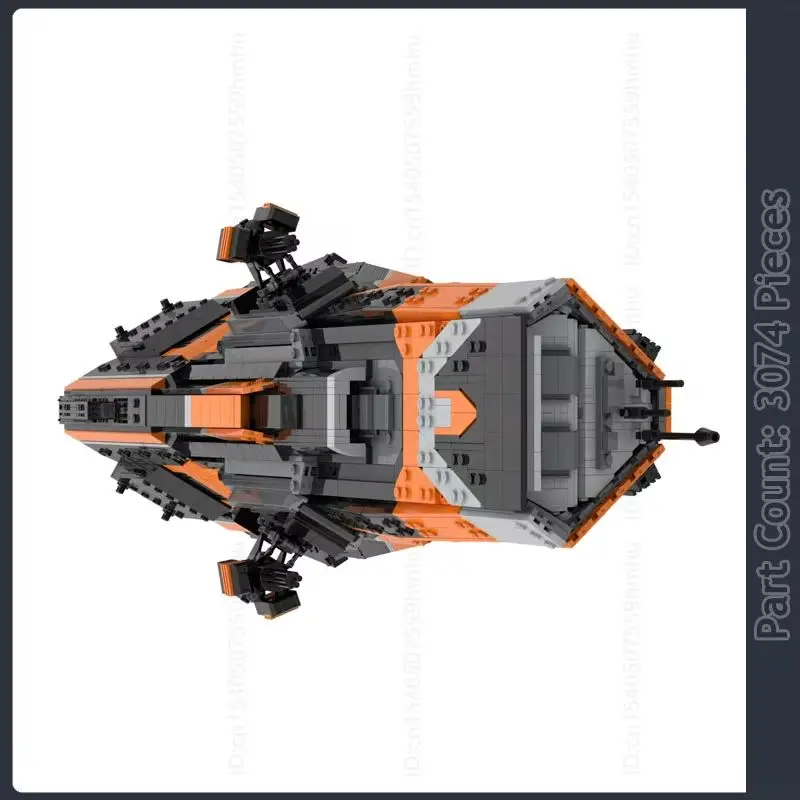 Строительные блоки MOC, модель космического патруля, сделай сам, сборка, технология, кирпичи, креативная коллекция, демонстрационные игрушки, головоломки, рождественские подарки
Строительные блоки MOC, модель космического патруля, сделай сам, сборка, технология, кирпичи, креативная коллекция, демонстрационные игрушки, головоломки, рождественские подарки