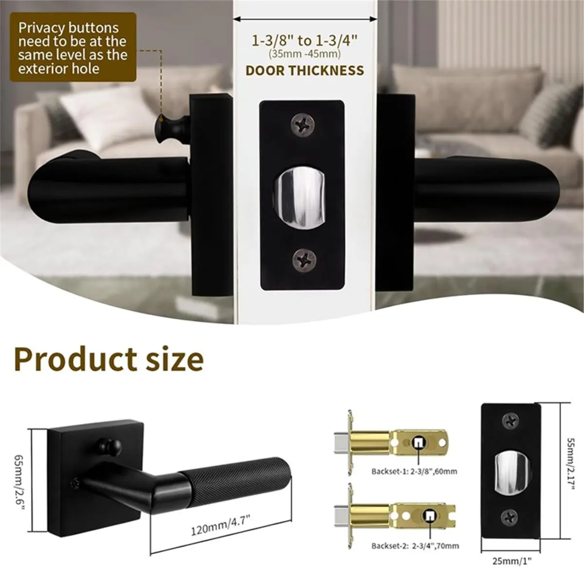 Heavy Duty Rolling Flower Door Handle Lock Door Lever Door Lock Square Door Handle for Bedroom Bathroom Door Lock
Heavy Duty Rolling Flower Door Handle Lock Door Lever Door Lock Square Door Handle for Bedroom Bathroom Door Lock