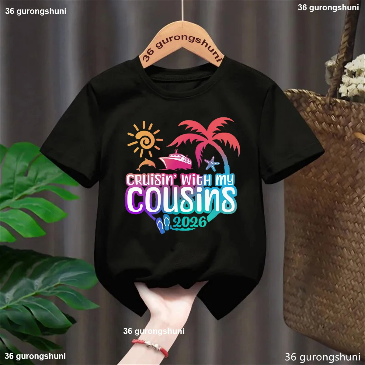 Cruisin With My Cousins 2026 Graphic Printed T Shirt Girls/Boys Cruise Travel T-Shirt Kawaii Kids Clothes Summer Tops T-Shirt
Cruisin With My Cousins 2026 Graphic Printed T Shirt Girls/Boys Cruise Travel T-Shirt Kawaii Kids Clothes Summer Tops T-Shirt