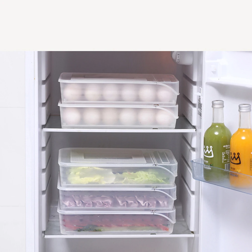 Transparent Egg Carton Container for Refrigerator Storage Box Plastic Holders Fridge Tray Chicken Organizer
Transparent Egg Carton Container for Refrigerator Storage Box Plastic Holders Fridge Tray Chicken Organizer