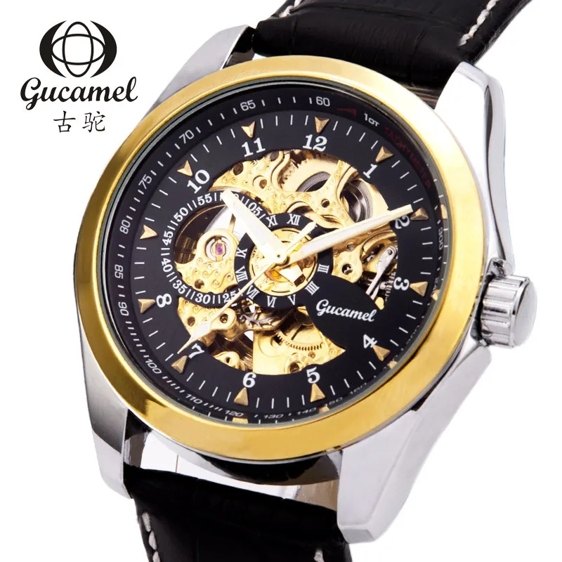 Luxury* Automatic Mechanical Watch for Men Skeleton Dial Business Style Hot-Selling Fashion Wristwatch
Luxury* Automatic Mechanical Watch for Men Skeleton Dial Business Style Hot-Selling Fashion Wristwatch