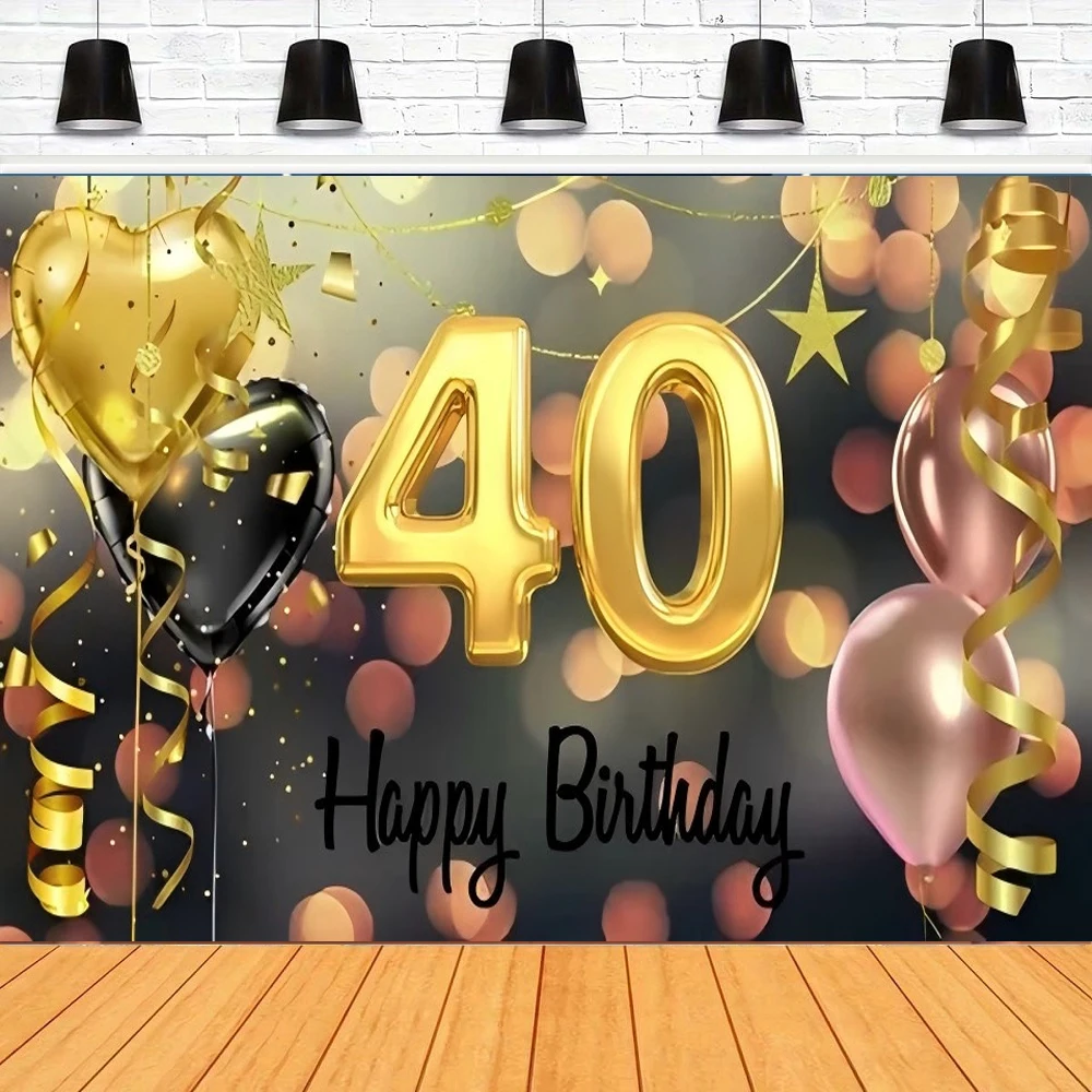 Фон для фотосъемки жестоких сказочных женщин 40-летний день розовое золото розовый фон с декор для вечеринки в честь 40-летия, баннер
Фон для фотосъемки жестоких сказочных женщин 40-летний день розовое золото розовый фон с декор для вечеринки в честь 40-летия, баннер