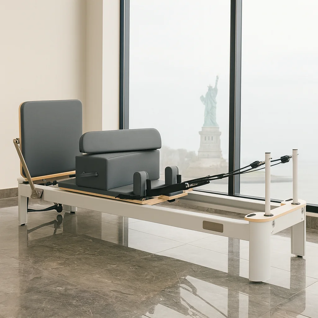 Professional Commercial Pilates Reformers Machine Oak Wood Pilates Bed Reformer for Gym Studio Home Use Fitness Equipment
Professional Commercial Pilates Reformers Machine Oak Wood Pilates Bed Reformer for Gym Studio Home Use Fitness Equipment