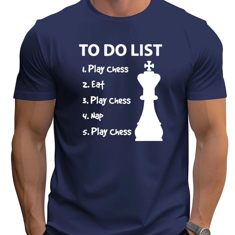 Men To Do List Chess Funny Game Mens T Shirt Gift Evolution Chess Crew Neck Tee T-shirt
Men To Do List Chess Funny Game Mens T Shirt Gift Evolution Chess Crew Neck Tee T-shirt