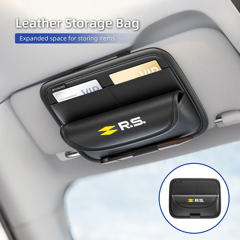 Universal Car Sun Visor Clip Credit Card Storage Bag Accessories For Renault Koleos Kadjar Scenic Megane Sandero Grand
Universal Car Sun Visor Clip Credit Card Storage Bag Accessories For Renault Koleos Kadjar Scenic Megane Sandero Grand