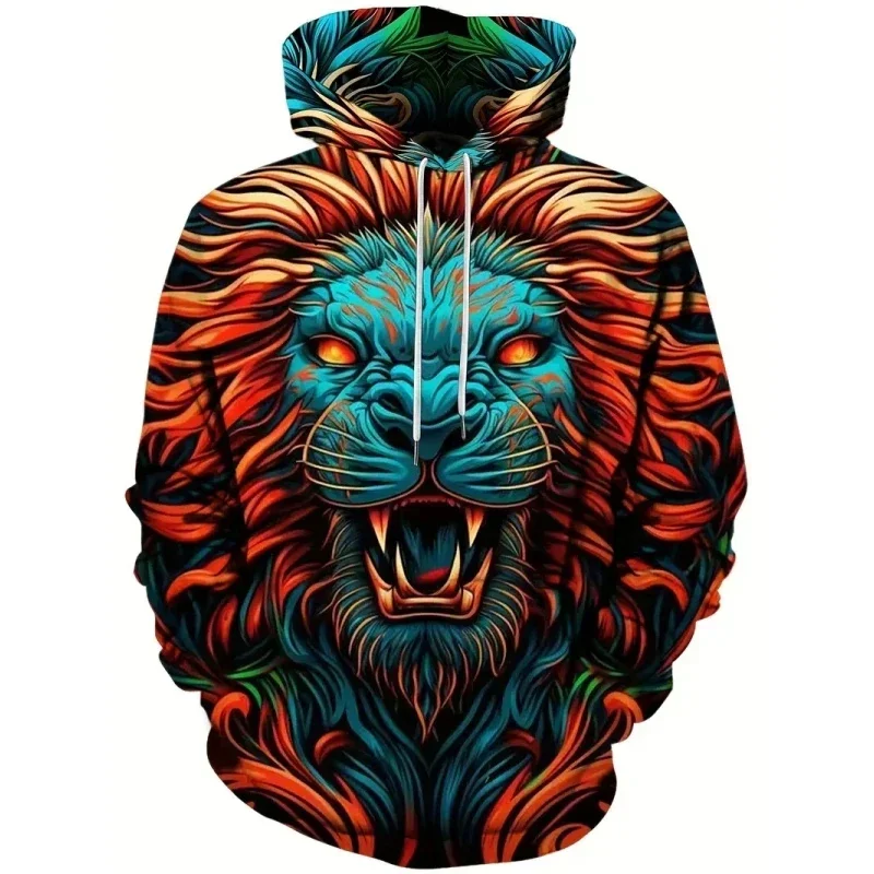3d lion print hoodie men's fashion elegant social streetwear fall long sleeve sweatshirt harajuku loose oversized comfortable
3d lion print hoodie men's fashion elegant social streetwear fall long sleeve sweatshirt harajuku loose oversized comfortable