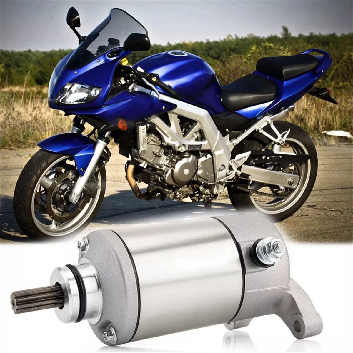 Motorcycle Starter Motor Fits for Suzuki VZ800 VZ 800 Marauder 1997-2004 31100-48E00 31100-19F00 S3
Motorcycle Starter Motor Fits for Suzuki VZ800 VZ 800 Marauder 1997-2004 31100-48E00 31100-19F00 S3