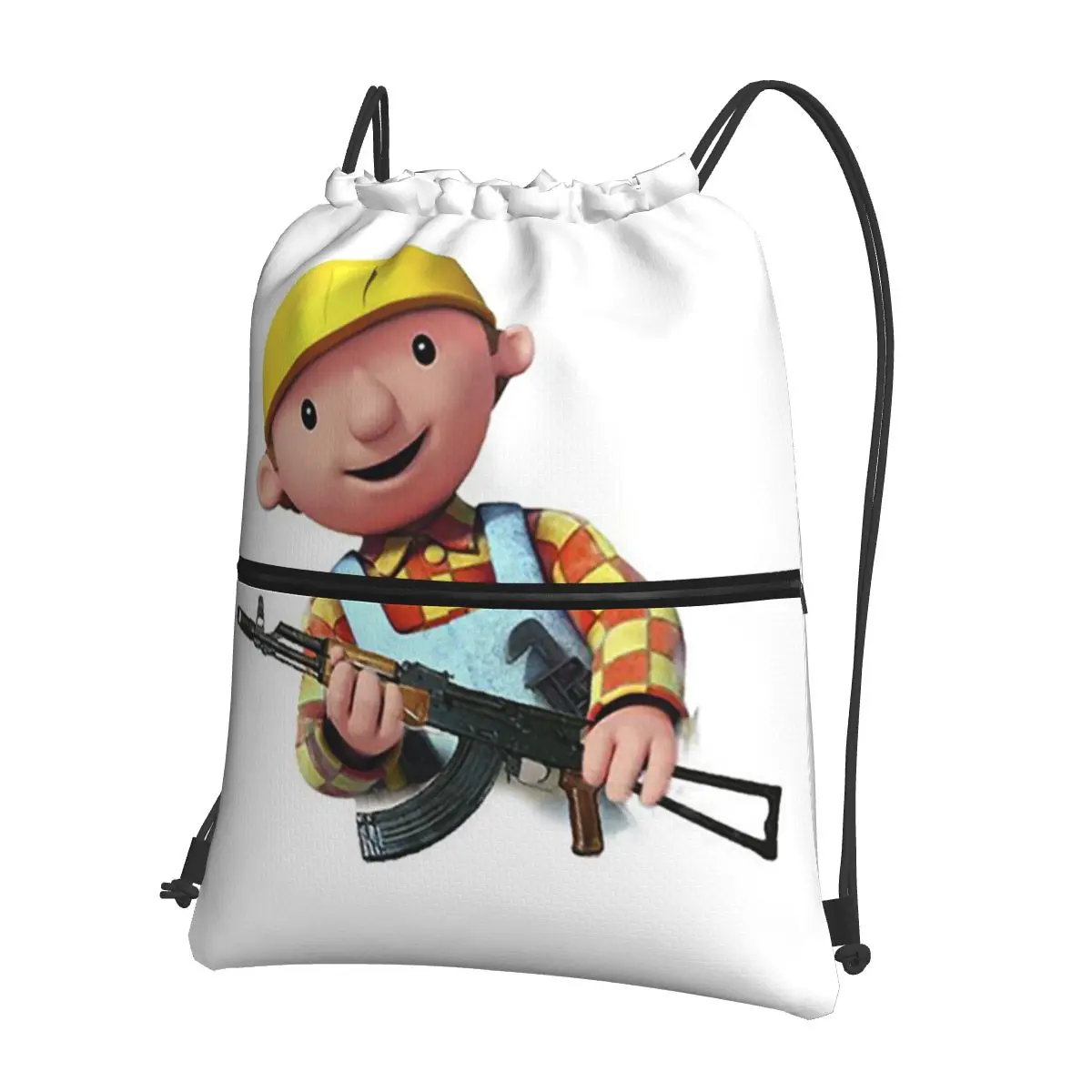 Bob The Builder Backpacks Fashion Drawstring Bags Sundries Bag Book Bags for Man Woman Students
Bob The Builder Backpacks Fashion Drawstring Bags Sundries Bag Book Bags for Man Woman Students
