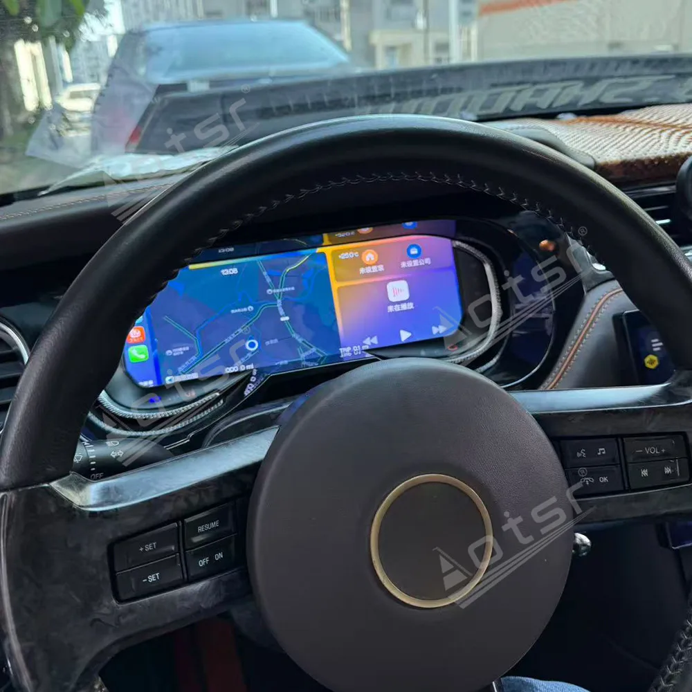 Цифровая приборная панель LCD для Ford Mustang Shelby GT500 2006-2014, виртуальная приборная панель, автомобильный спидометр, экран с искусственным интеллектом
Цифровая приборная панель LCD для Ford Mustang Shelby GT500 2006-2014, виртуальная приборная панель, автомобильный спидометр, экран с искусственным интеллектом