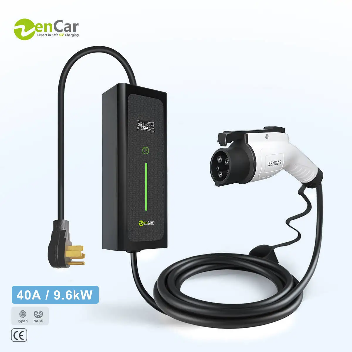 Type 1 Portable 16A 32A 40A Adjustable EV Charger Station 9.6KW Smart APP WiFi Electric Charger With Nema 14-50
Type 1 Portable 16A 32A 40A Adjustable EV Charger Station 9.6KW Smart APP WiFi Electric Charger With Nema 14-50