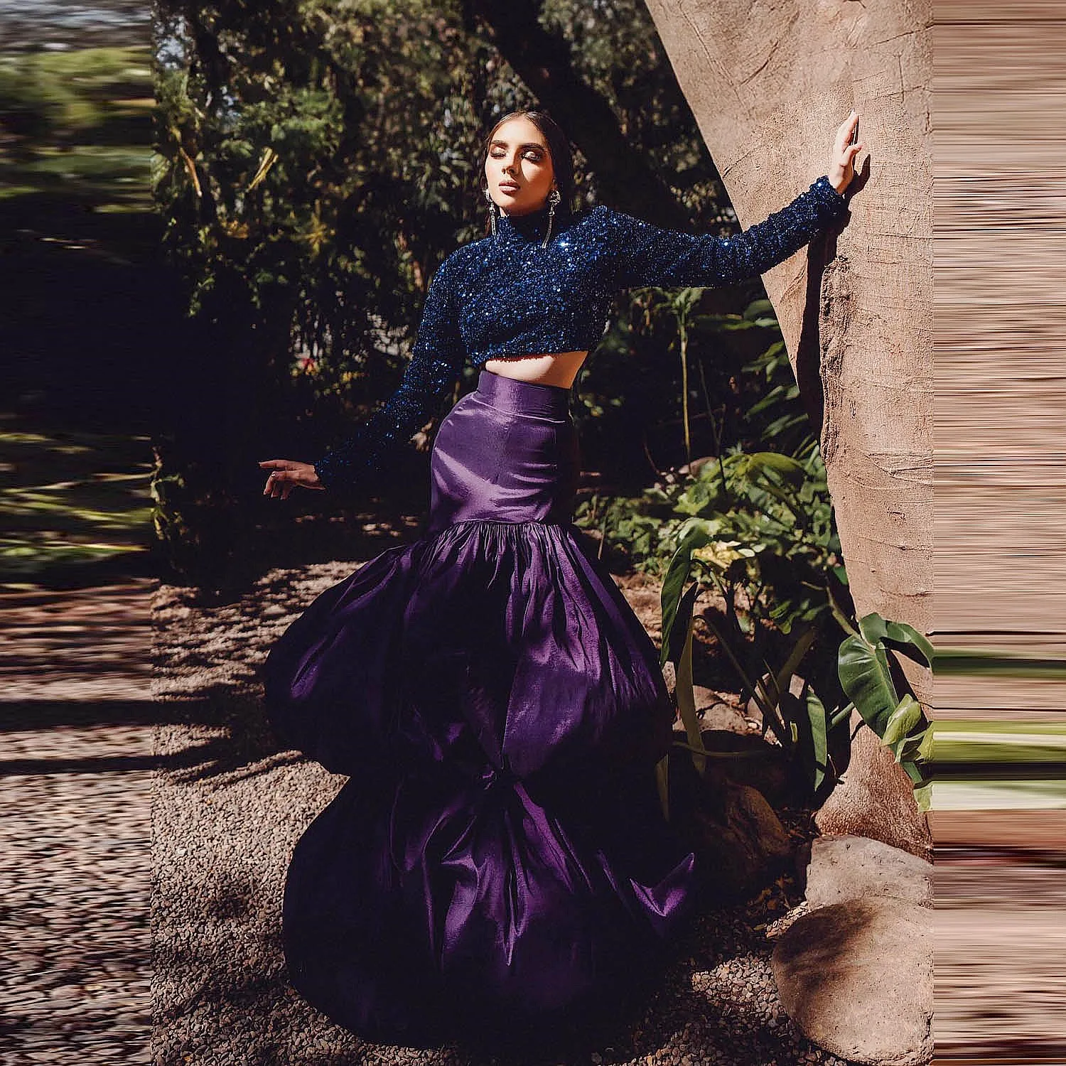 Purple Puffy Mermaid Skirts For Women Long Custom Made Two Layers Formal High Waist Party Skirt Without Top
Purple Puffy Mermaid Skirts For Women Long Custom Made Two Layers Formal High Waist Party Skirt Without Top