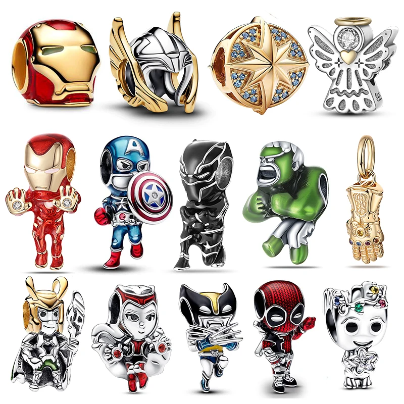 Горячая распродажа: Серебряные шармы-бусины Disney Iron Man (925 проба) для браслетов и ожерелий 3 мм, DIY, изысканные украшения для женщин, подарки
Горячая распродажа: Серебряные шармы-бусины Disney Iron Man (925 проба) для браслетов и ожерелий 3 мм, DIY, изысканные украшения для женщин, подарки