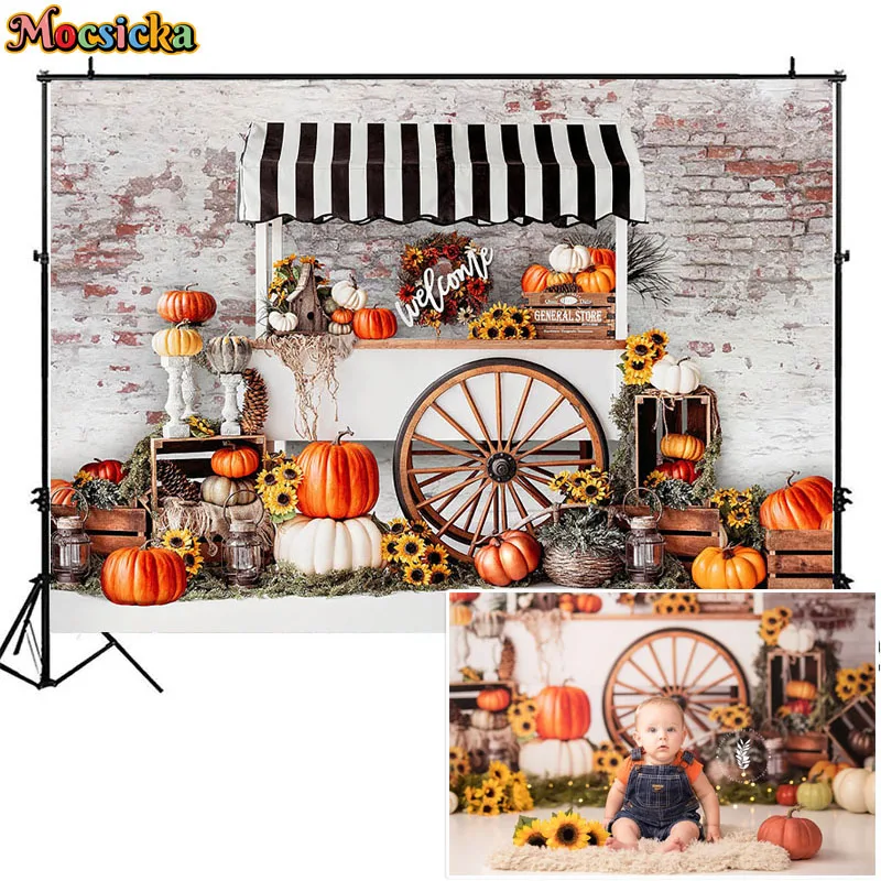 Halloween Photography Background Pumpkin Store Kids Children Party Backdrop Decoration Props Banner For Photo Studio
Halloween Photography Background Pumpkin Store Kids Children Party Backdrop Decoration Props Banner For Photo Studio