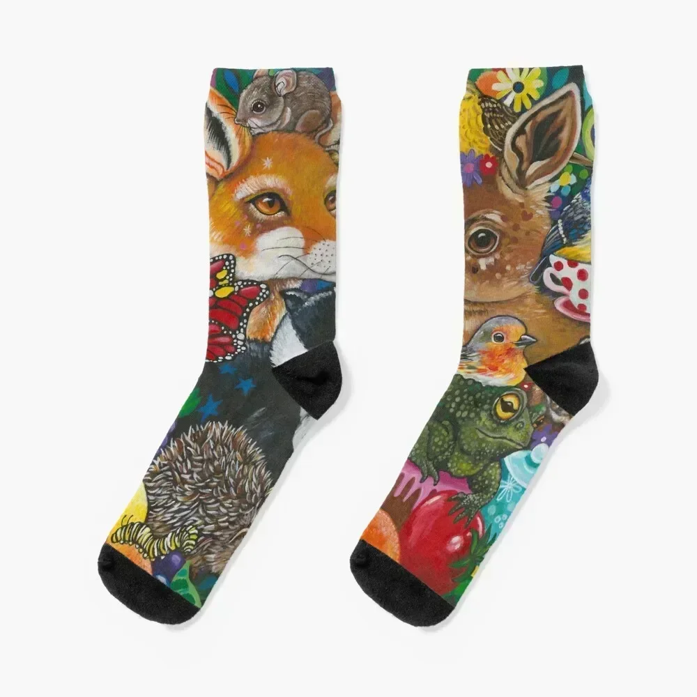 Woodland Picnic Socks kawaii gift Heating sock Socks Woman Men's
Woodland Picnic Socks kawaii gift Heating sock Socks Woman Men's