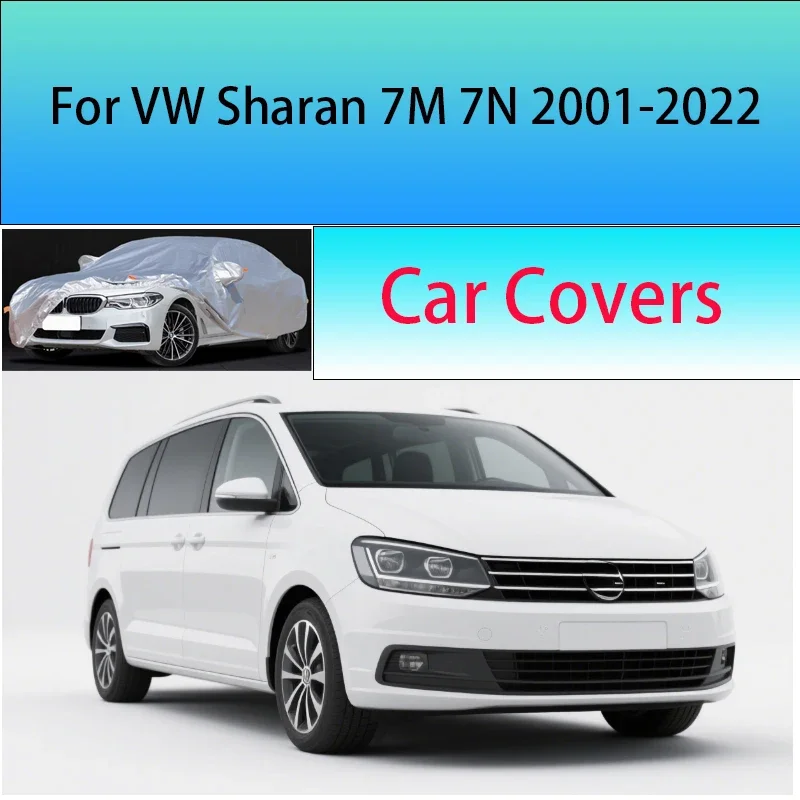 For VW Sharan 7M 7N 2001-2022 Car Cover Outdoor Sun Shade Rain Snow Dust Frost Resistant Anti-UV Cover Car cover protection
For VW Sharan 7M 7N 2001-2022 Car Cover Outdoor Sun Shade Rain Snow Dust Frost Resistant Anti-UV Cover Car cover protection