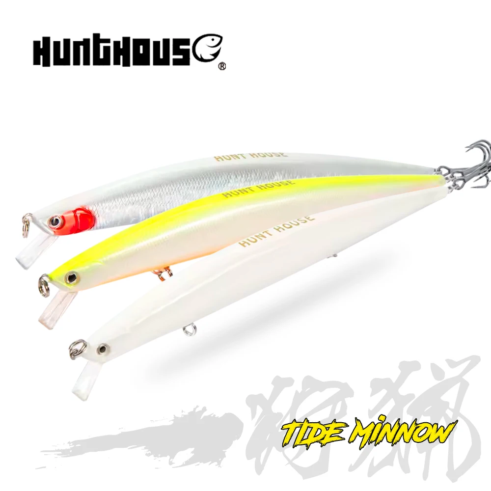 Hunthouse 7pcs Tide Slim Minnow Fishing Lure Floating Hard Bait Combination Set 175mm 24.5g Wobbler Seabass Saltwater Seabass
Hunthouse 7pcs Tide Slim Minnow Fishing Lure Floating Hard Bait Combination Set 175mm 24.5g Wobbler Seabass Saltwater Seabass