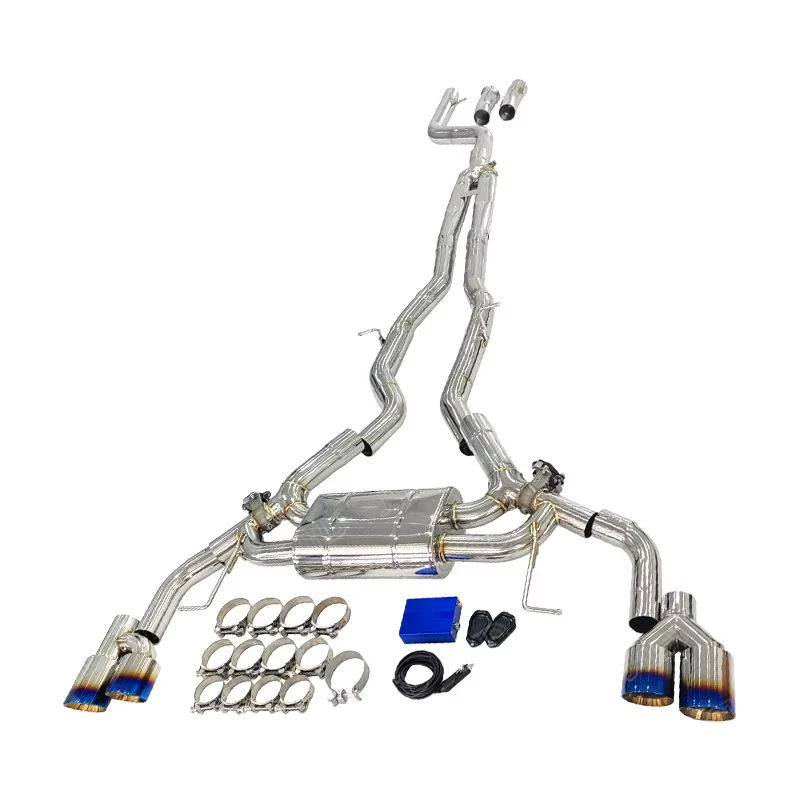 Factory Direct Sales Stainless Steel For BMW X3 X4 M40i G01 G02 M40i 3.0i I6 Exhaust System Catback
Factory Direct Sales Stainless Steel For BMW X3 X4 M40i G01 G02 M40i 3.0i I6 Exhaust System Catback