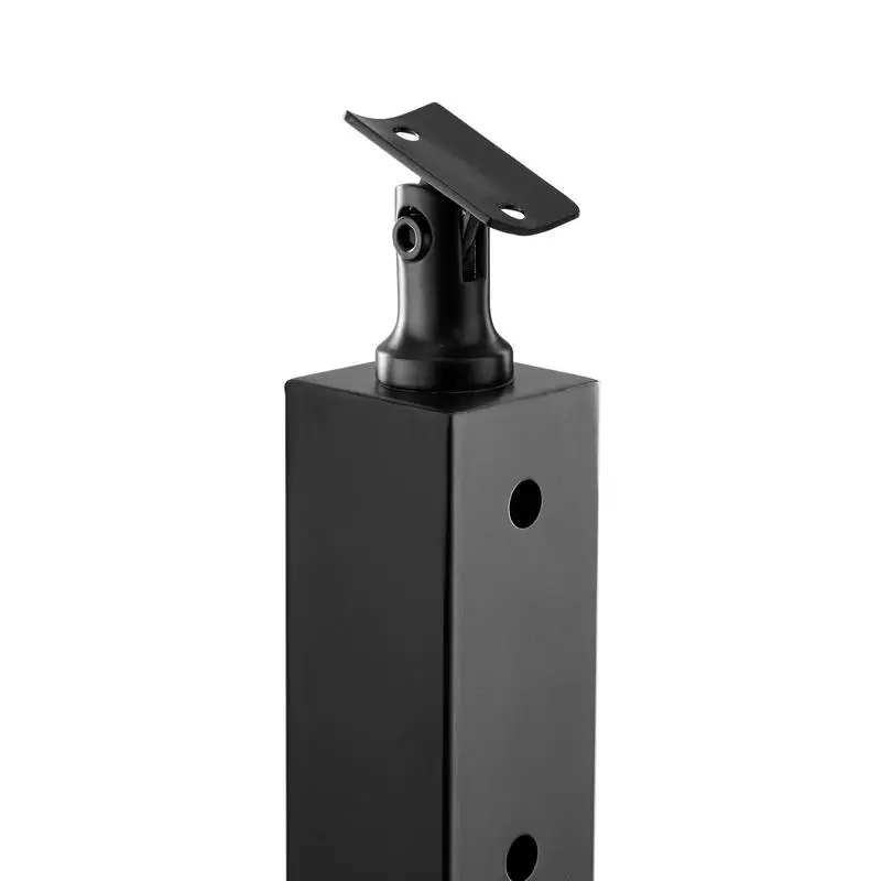 Cable railing post, pack of 4, 1067x50.8x50.8 mm, pre-drilled horizontal hole, stainless steel SUS304, curved horizontal bracket, for handrail, balustrade, black, 4JZLGZXHS106URZU0001V0
Cable railing post, pack of 4, 1067x50.8x50.8 mm, pre-drilled horizontal hole, stainless steel SUS304, curved horizontal bracket, for handrail, balustrade, black, 4JZLGZXHS106URZU0001V0