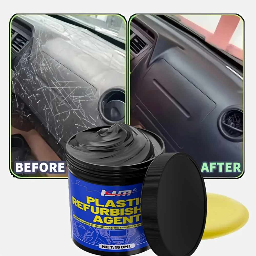 Multi-Purpose Tire & Plastic Restorer – Repairs Whitening, Fades & Scratches | Interior Shine Wax, Nano Crystal Coating for Yell
Multi-Purpose Tire & Plastic Restorer – Repairs Whitening, Fades & Scratches | Interior Shine Wax, Nano Crystal Coating for Yell