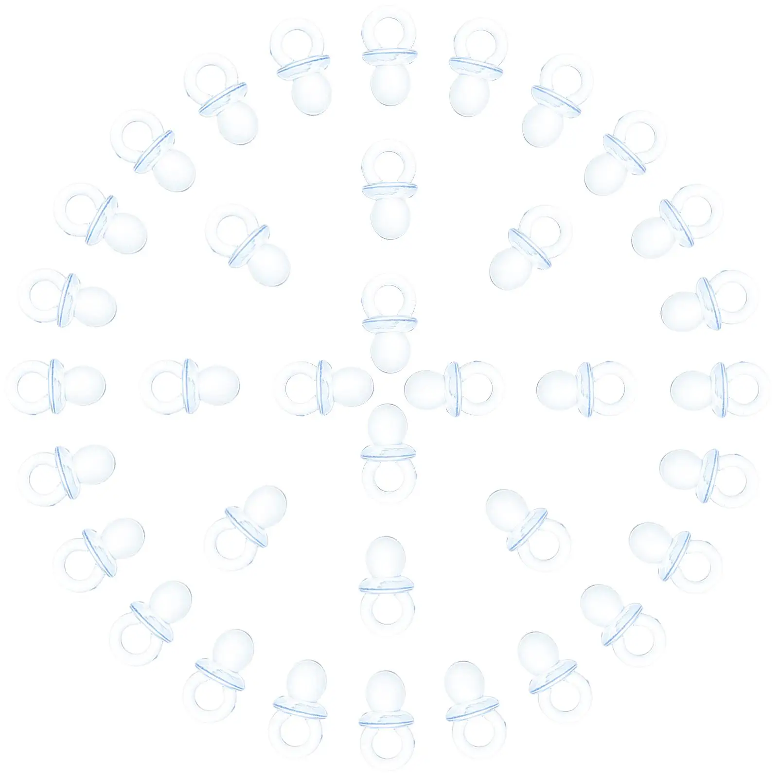 50 Pcs Mini Pacifier Decoration Baby Boy Girl Shower Table Decorations Party Favors Game Pieces Bulk Safe DIY Crafts Plastic
50 Pcs Mini Pacifier Decoration Baby Boy Girl Shower Table Decorations Party Favors Game Pieces Bulk Safe DIY Crafts Plastic