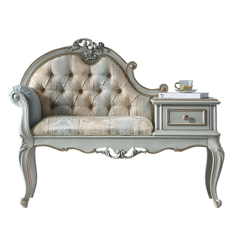Court French furniture European birch chaise longue master bedroom engraved lazy collapse cloth art beauty couch furniture
Court French furniture European birch chaise longue master bedroom engraved lazy collapse cloth art beauty couch furniture