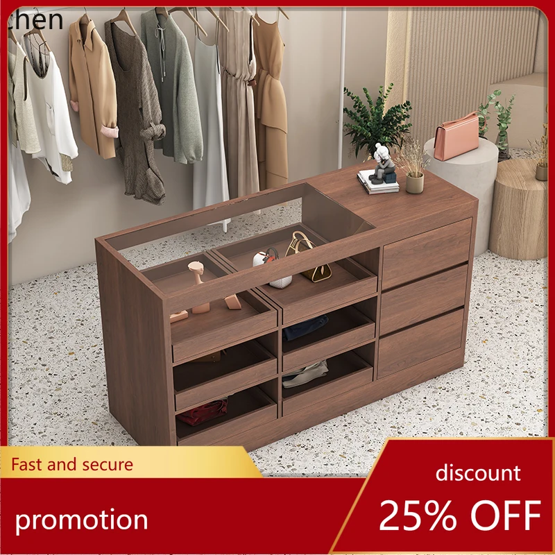 HT clothing store Nakajimadai shoe bag jewelry display cabinet cashier bar with glass display side cabinet
HT clothing store Nakajimadai shoe bag jewelry display cabinet cashier bar with glass display side cabinet