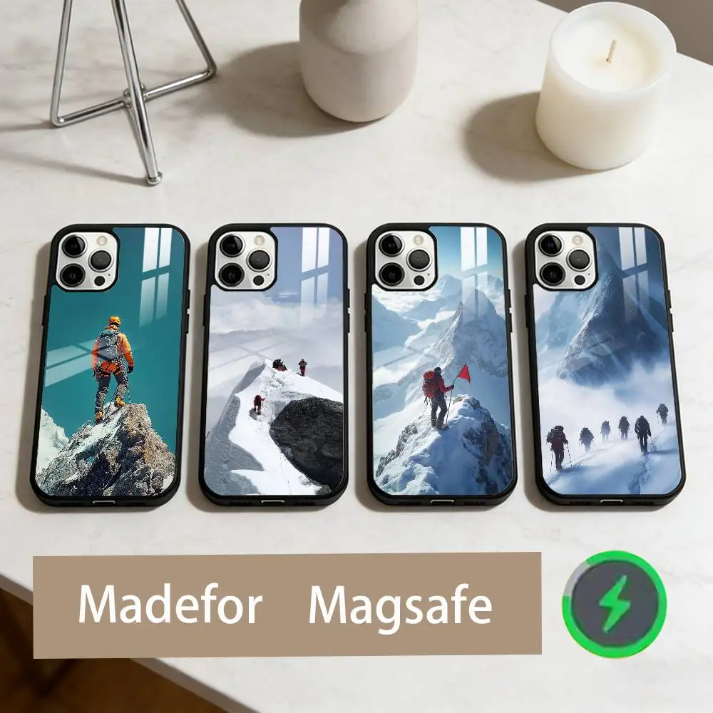 S-Snow Mountain C-Climbing Phone Case For iPhone17,16,15,14,13,12,11 Plus,Pro Max Magnetic For Magsafe Wireless Charging
S-Snow Mountain C-Climbing Phone Case For iPhone17,16,15,14,13,12,11 Plus,Pro Max Magnetic For Magsafe Wireless Charging