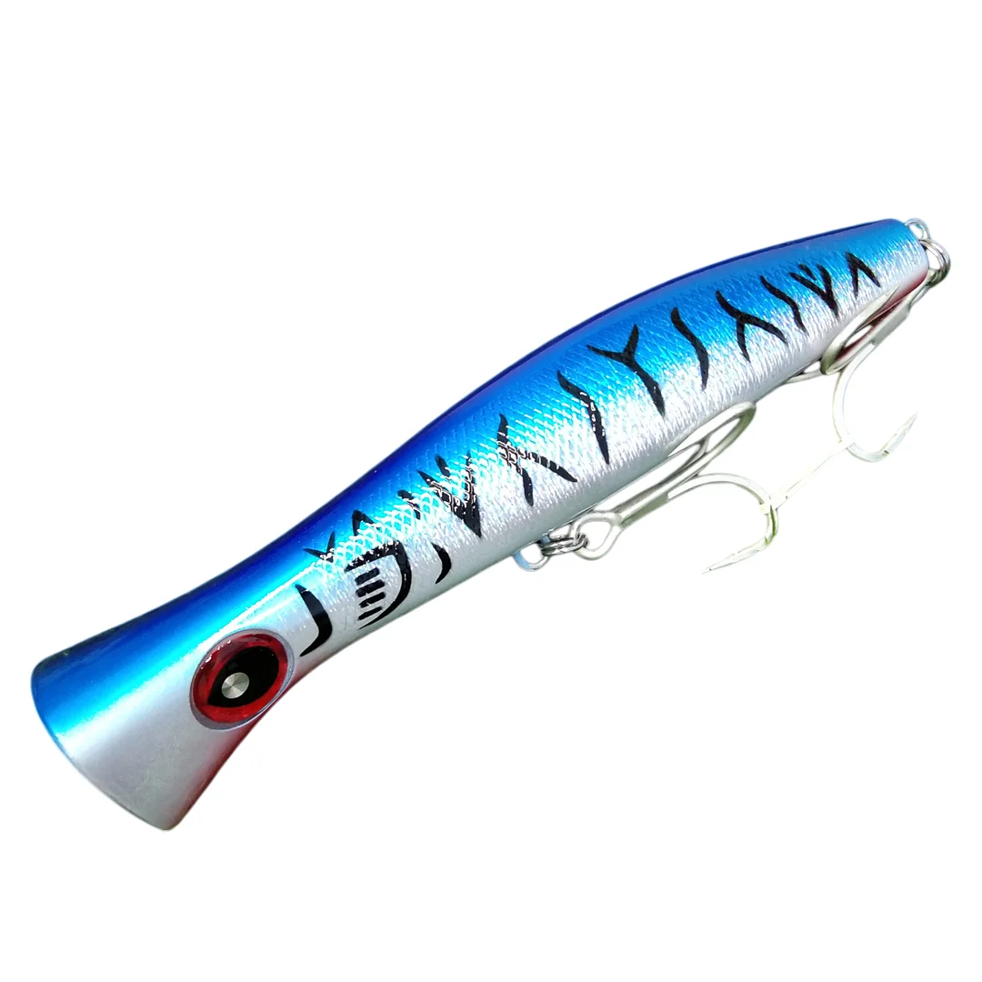 NOEBY 3PCS Big Size Topwater Popper Lure 200mm 127g Floating Surface Wobbler Full Steel Wire Through Long Cast Hard Lure
NOEBY 3PCS Big Size Topwater Popper Lure 200mm 127g Floating Surface Wobbler Full Steel Wire Through Long Cast Hard Lure