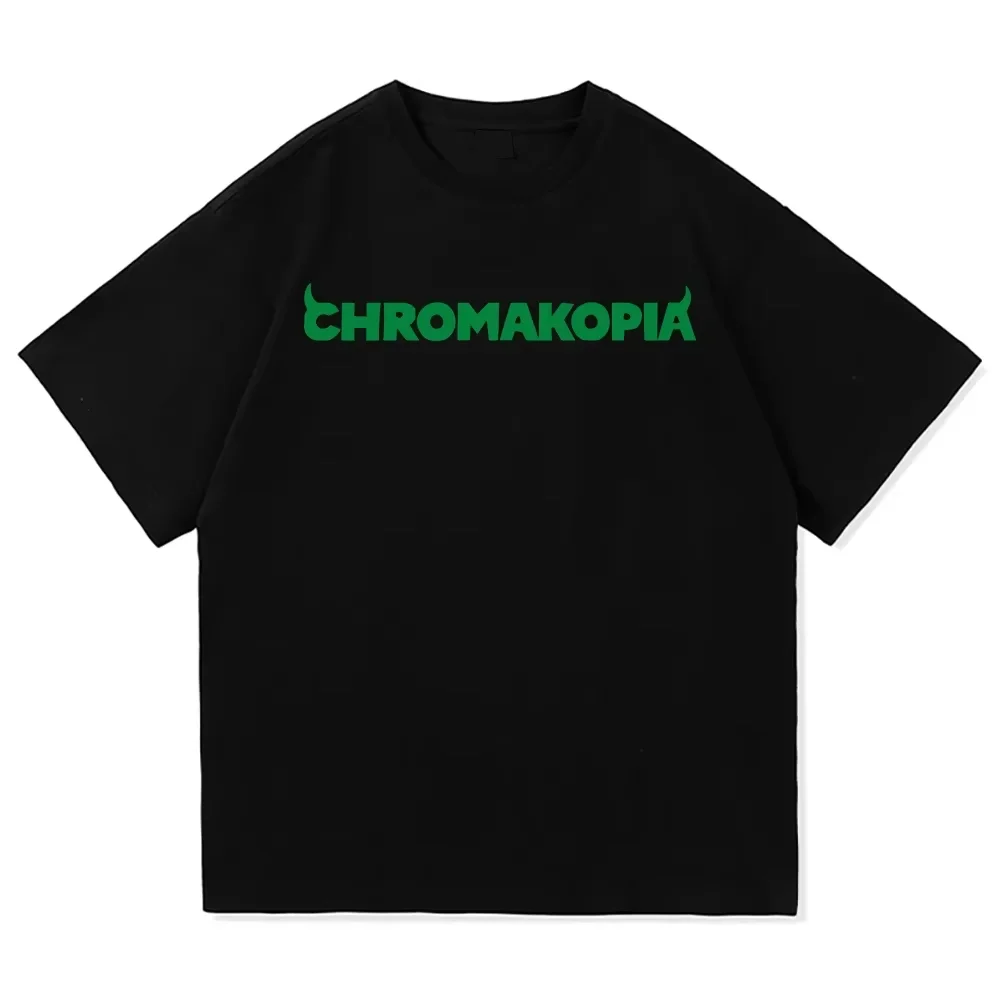 Мужские и женские футболки Tyler The Creator Chromakopia с эстетическим буквенным принтом, высококачественные хлопковые повседневные топы большого размера с круглым вырезом
Мужские и женские футболки Tyler The Creator Chromakopia с эстетическим буквенным принтом, высококачественные хлопковые повседневные топы большого размера с круглым вырезом