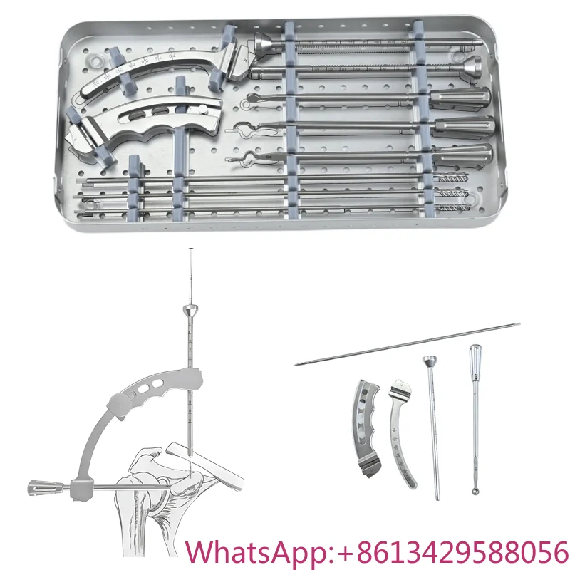 Aim Tool for Acromioclavicular Joint Dislocation Reconstruction/shoulder Arthroscopy Instrument Set Orthopedic Instruments
Aim Tool for Acromioclavicular Joint Dislocation Reconstruction/shoulder Arthroscopy Instrument Set Orthopedic Instruments