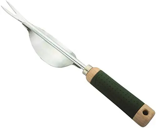Edward Tools Weeding Tool - Leverage Metal Base Creates Perfect Angle for Easy Weed Removal and Deeper Digging - Sharp V Nose Digs deep to Roots - Stainless Rust Proof Steel
Edward Tools Weeding Tool - Leverage Metal Base Creates Perfect Angle for Easy Weed Removal and Deeper Digging - Sharp V Nose Digs deep to Roots - Stainless Rust Proof Steel