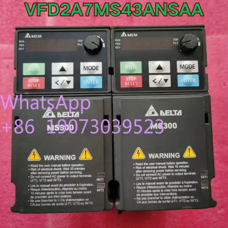 Бывший в употреблении разобранный тест функции инвертора VFD2A7MS43ANSAA нормальный
Бывший в употреблении разобранный тест функции инвертора VFD2A7MS43ANSAA нормальный