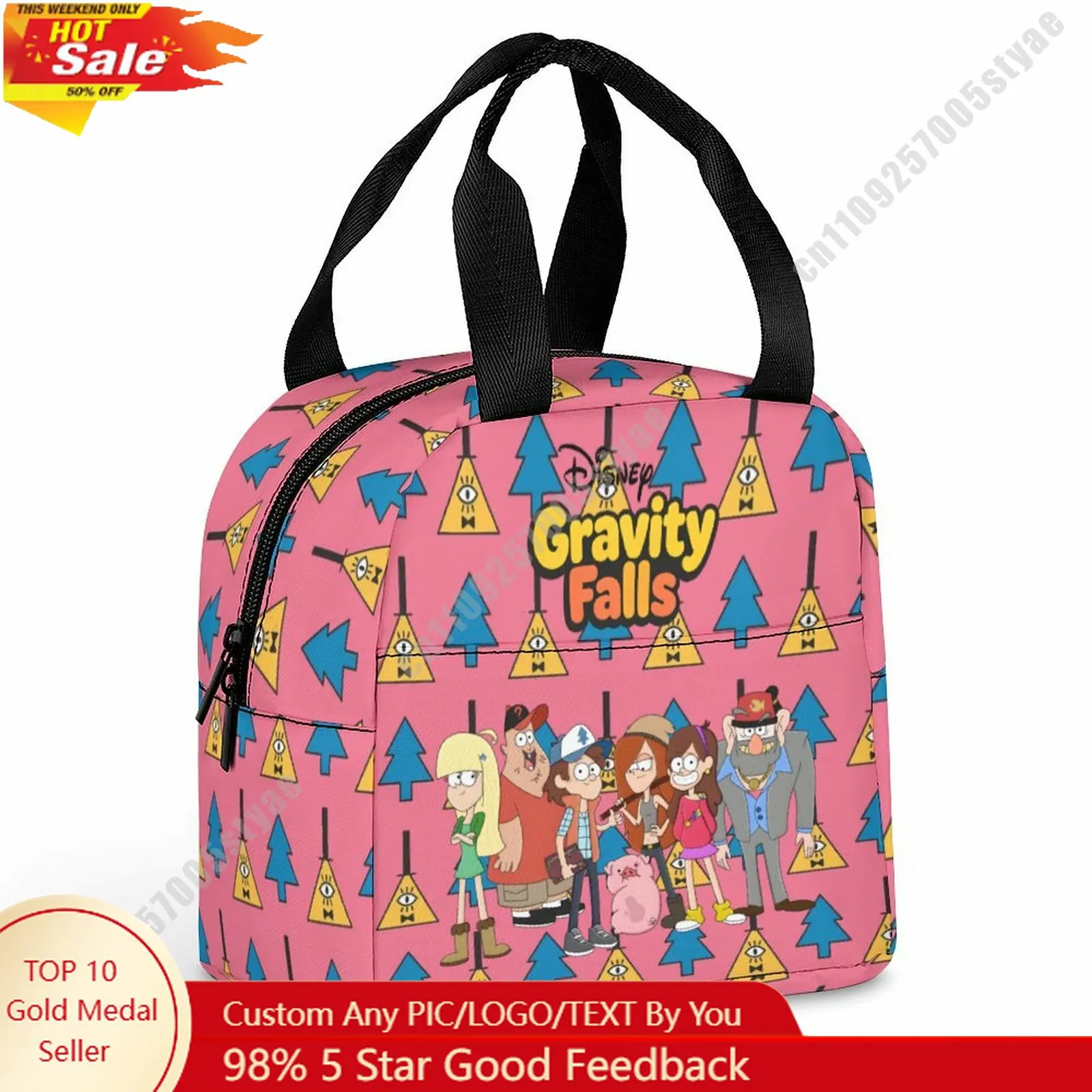 Gravity Falls Lunch Bag Disney Animal Patterns Bento Bag DIY Custom Text Photo Logo Portable Aluminum Foil Food Bag Cosplay
Gravity Falls Lunch Bag Disney Animal Patterns Bento Bag DIY Custom Text Photo Logo Portable Aluminum Foil Food Bag Cosplay