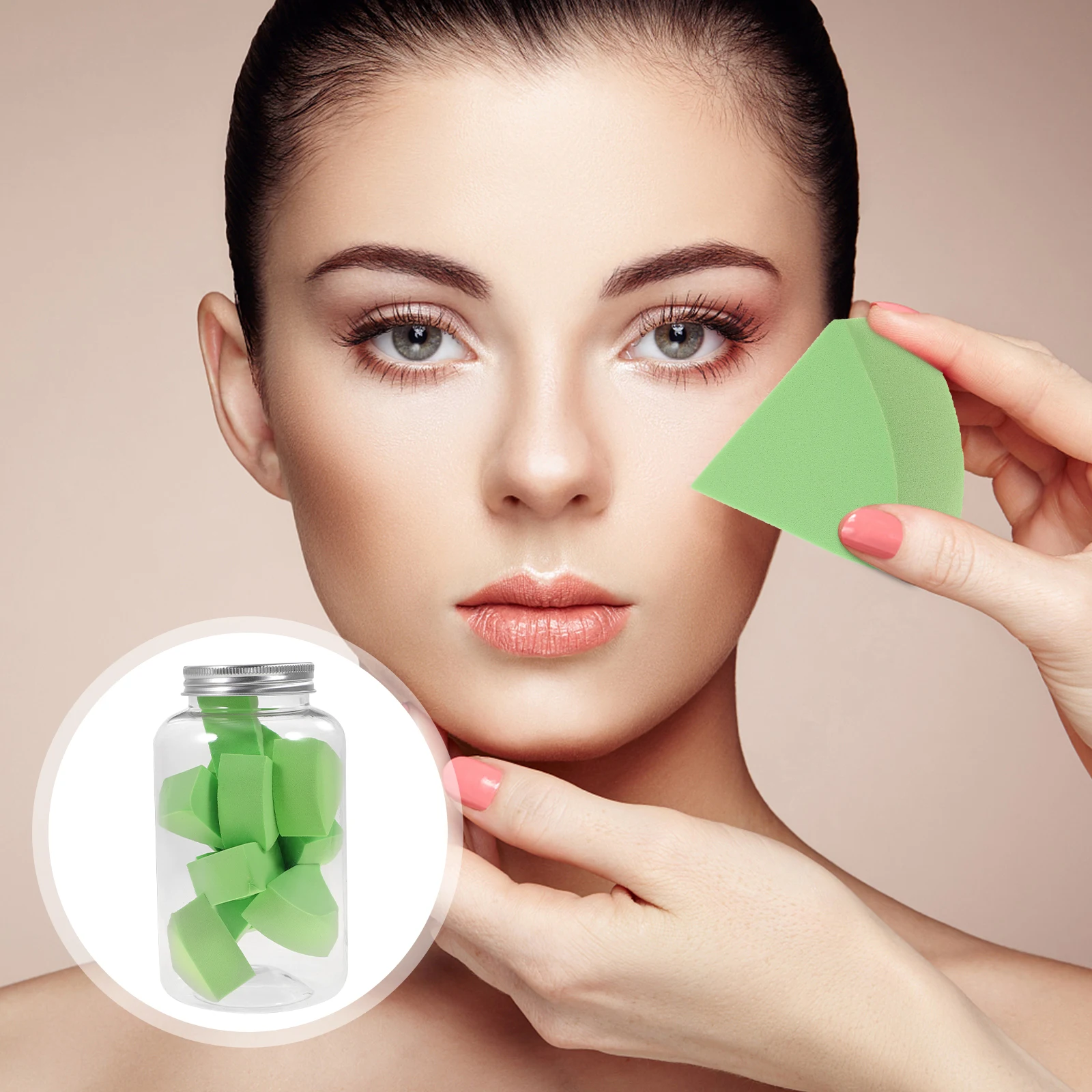 12pcs foundation Mixing Sponge Wet Dry Use Super Soft Blender High Resilience Makeup Sponge For Cream Powder Highlight
12pcs foundation Mixing Sponge Wet Dry Use Super Soft Blender High Resilience Makeup Sponge For Cream Powder Highlight