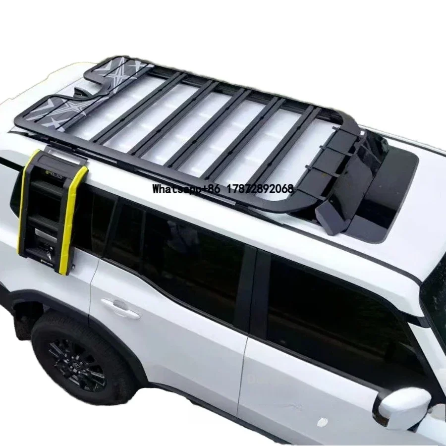 Danyang Deliang Aluminum Alloy Black Cross-Border Wholesale 24 Prado Lc250 Luggage Rack Side Ladder Roof Platform
Danyang Deliang Aluminum Alloy Black Cross-Border Wholesale 24 Prado Lc250 Luggage Rack Side Ladder Roof Platform