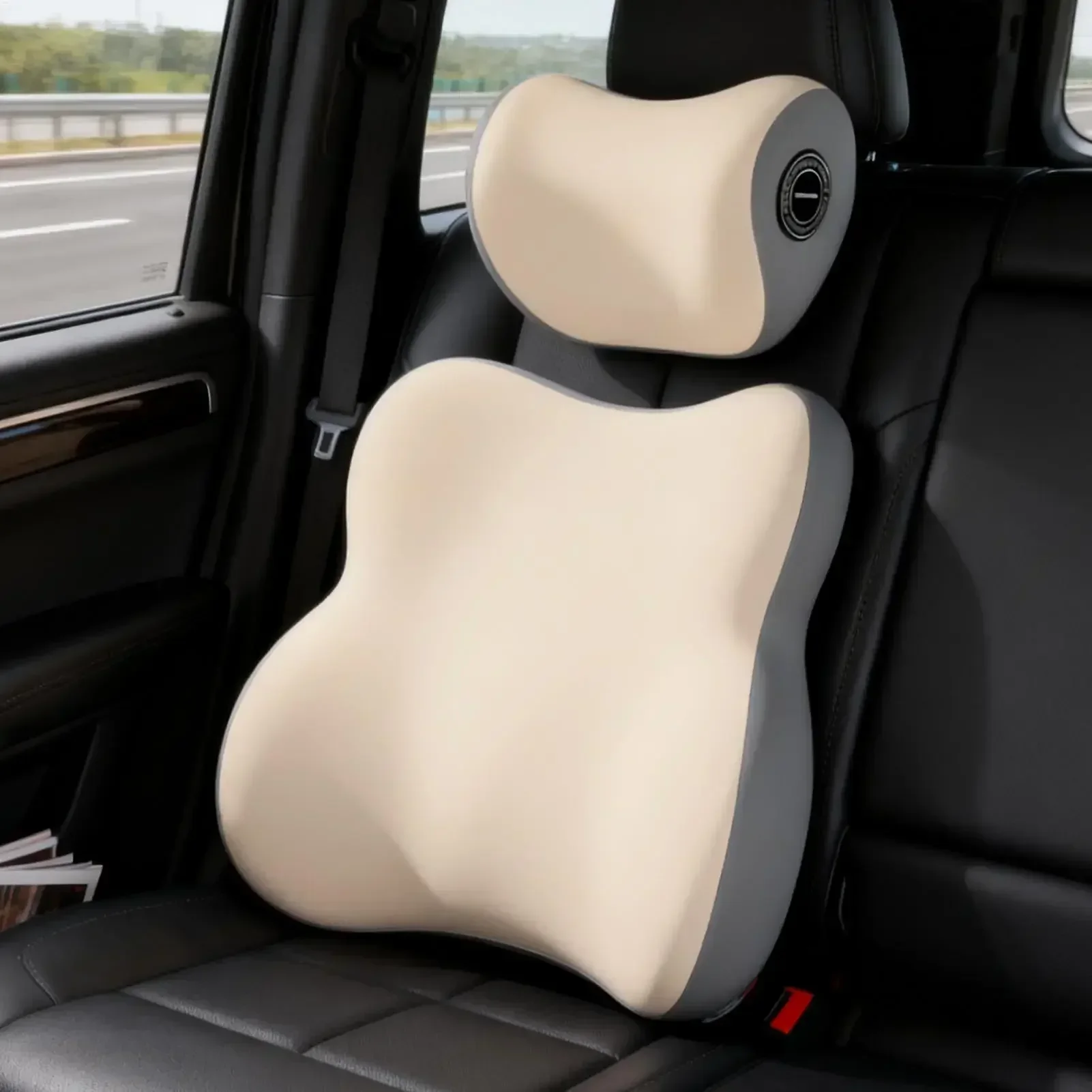 Waist pad, back pad, lumbar pillow, comfortable neck pillow, memory sponge, universal headrest, universal Automotive Accessories
Waist pad, back pad, lumbar pillow, comfortable neck pillow, memory sponge, universal headrest, universal Automotive Accessories