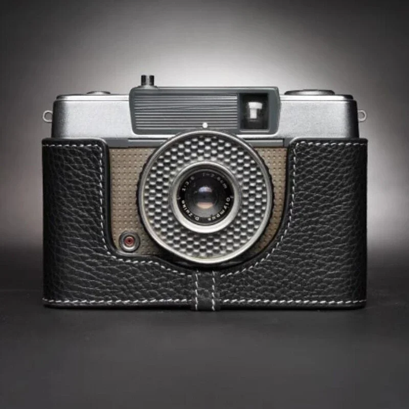 Handmade Genuine Leather Half Camera Case Bag Cover For Olympus PEN EE EE2 EE3
Handmade Genuine Leather Half Camera Case Bag Cover For Olympus PEN EE EE2 EE3