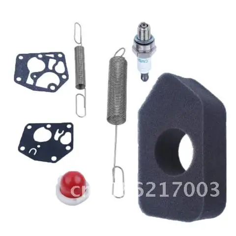 Spring Air Filter Gaskets Spark Plug Kit For Briggs & Stratton 691859 692211 New Primer bulb For Sprint, 450, 500 and 550 engin
Spring Air Filter Gaskets Spark Plug Kit For Briggs & Stratton 691859 692211 New Primer bulb For Sprint, 450, 500 and 550 engin
