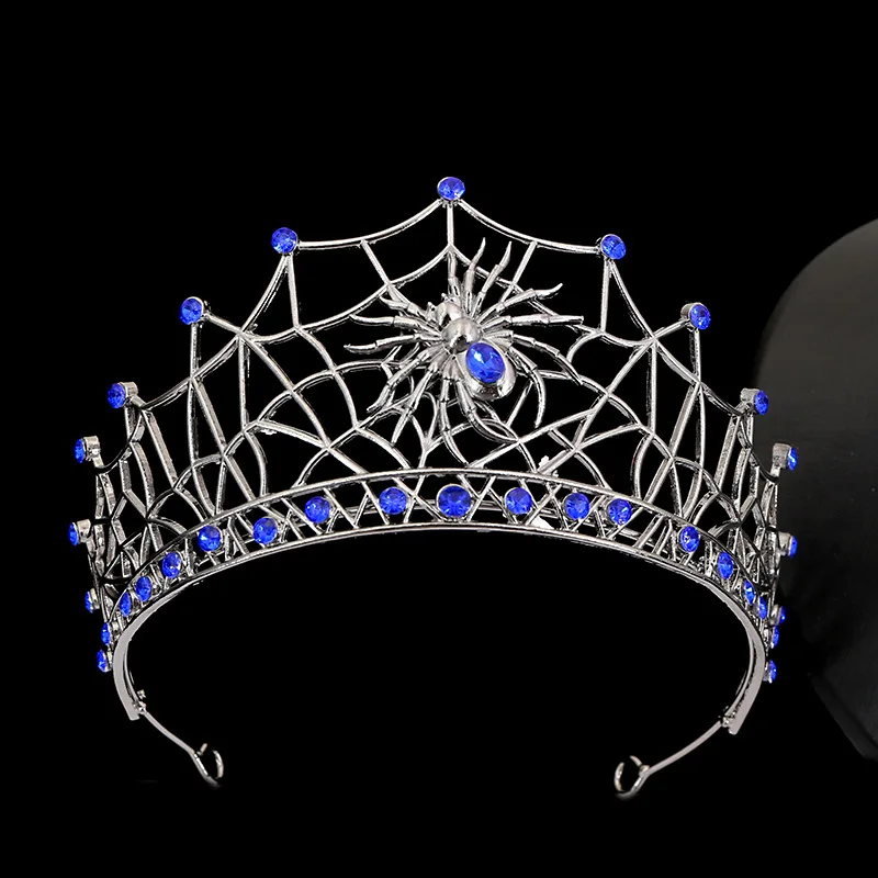 Royal Black Crystal Men King Crowns Big Tiaras Crowns Women Cobweb Silver red Alloy Metal Gothic Costume Halloween Headpieces
Royal Black Crystal Men King Crowns Big Tiaras Crowns Women Cobweb Silver red Alloy Metal Gothic Costume Halloween Headpieces