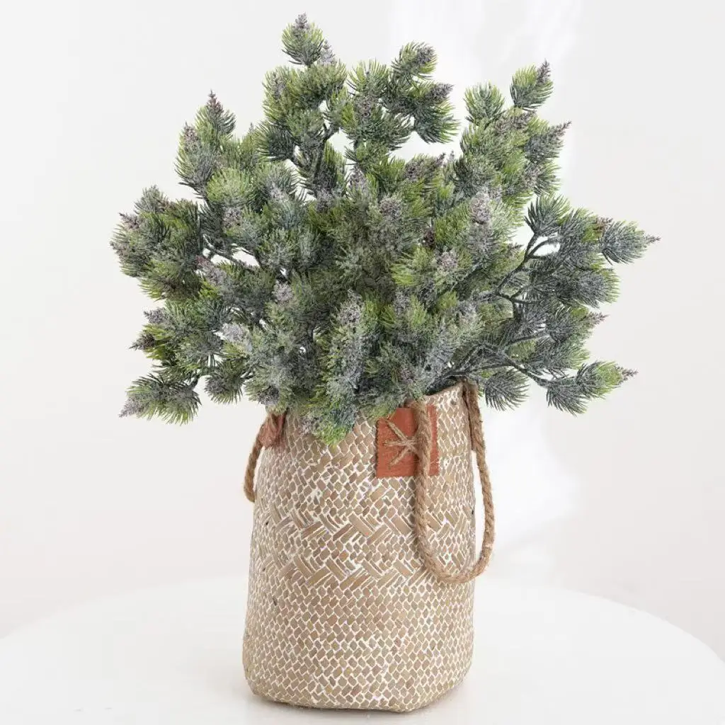 Artificial Plants Christmas tree Vine Wall Hanging New Year's Eve Decora Home Outdoor Garden wall wreath Wedding Holiday Party
Artificial Plants Christmas tree Vine Wall Hanging New Year's Eve Decora Home Outdoor Garden wall wreath Wedding Holiday Party