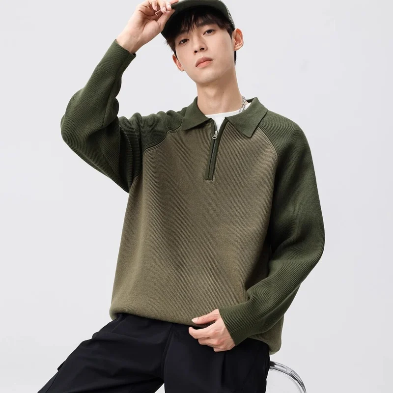 GIOIOMen's Knitted Jacket,2025Spring New Loose Lapels Colorblock Sweater Coat,Fashion tops,Men's Clothing
GIOIOMen's Knitted Jacket,2025Spring New Loose Lapels Colorblock Sweater Coat,Fashion tops,Men's Clothing