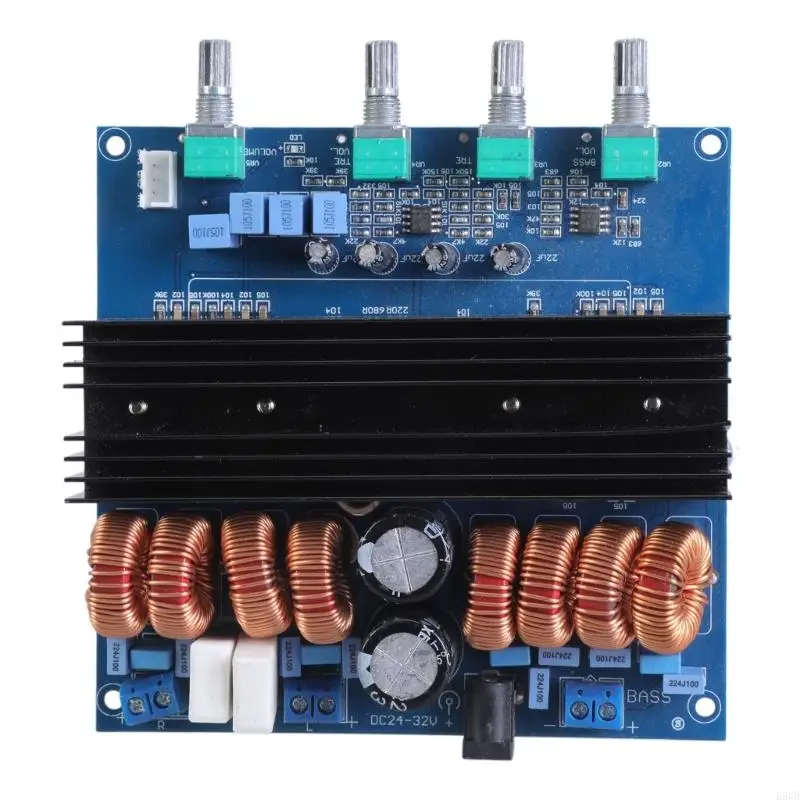 E56B Large Power 2.1 Channel Digital Amplifier Board TDA7498E for Home Sound Systems
E56B Large Power 2.1 Channel Digital Amplifier Board TDA7498E for Home Sound Systems