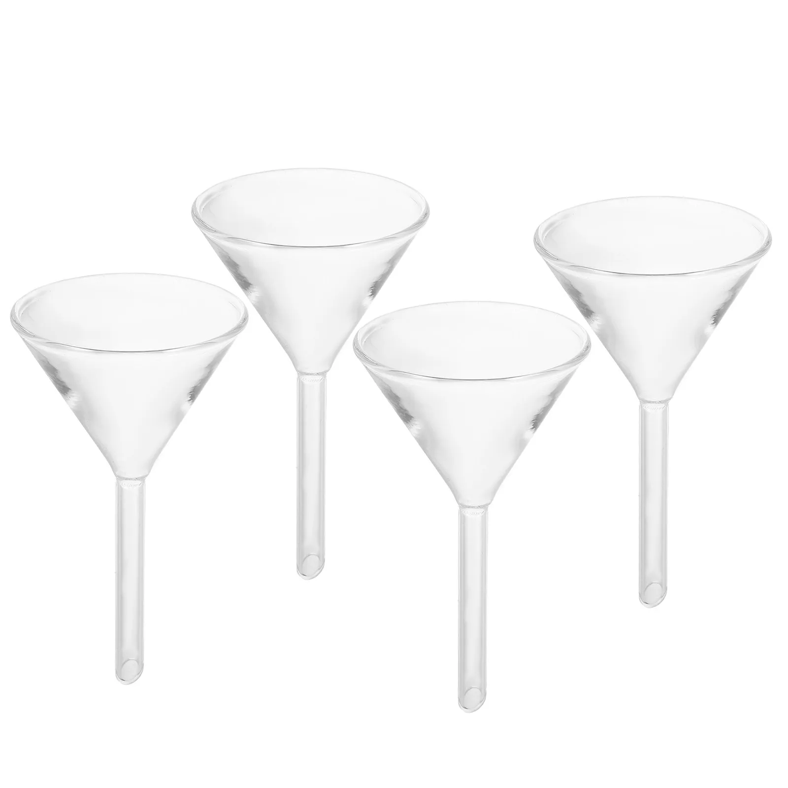 4Pcs Glass Lamp Funnel Wide Mouth Short Stem Transparent for Lab Filling Outdoor Lighting Precise Oil Pouring
4Pcs Glass Lamp Funnel Wide Mouth Short Stem Transparent for Lab Filling Outdoor Lighting Precise Oil Pouring