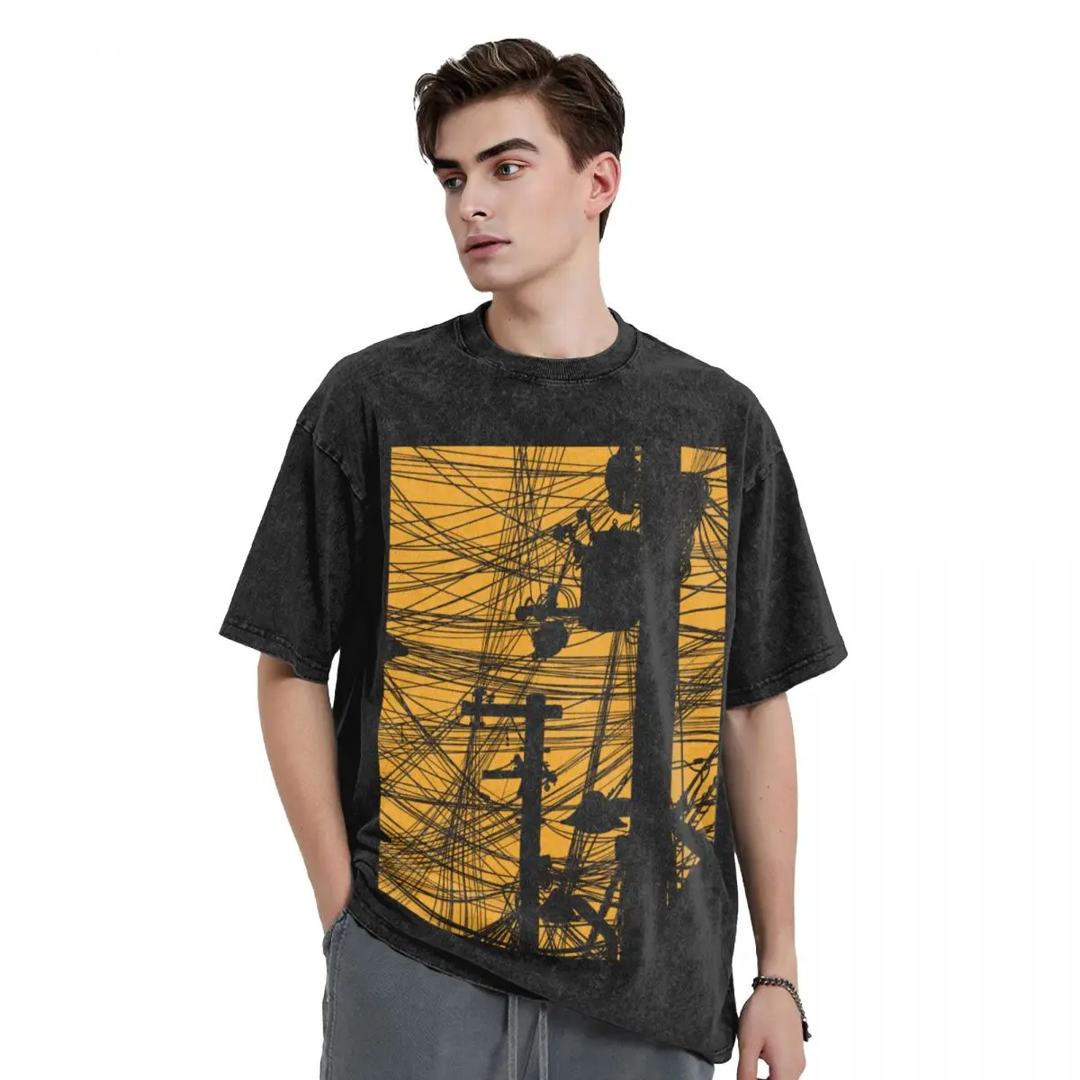 Urban Caos T-Shirt boys animal print heavyweights boys whites graphic t shirt vintage Men's t shirts
Urban Caos T-Shirt boys animal print heavyweights boys whites graphic t shirt vintage Men's t shirts