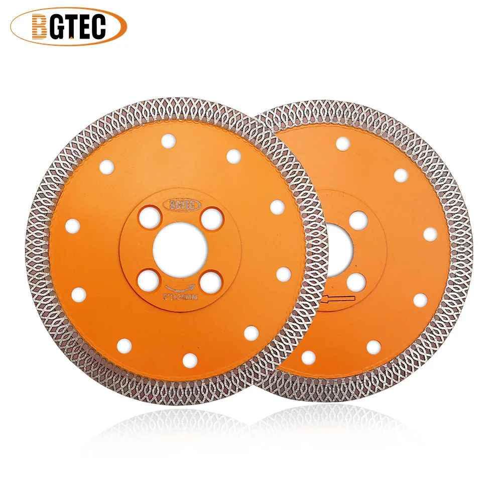 BGTEC 2pcs 5inch/115mm Diamond Cutting Disc X Mesh Turbo Ceramic Porcelain Tile Marble Granite Quartz Cutter Plate Saw Blade
BGTEC 2pcs 5inch/115mm Diamond Cutting Disc X Mesh Turbo Ceramic Porcelain Tile Marble Granite Quartz Cutter Plate Saw Blade