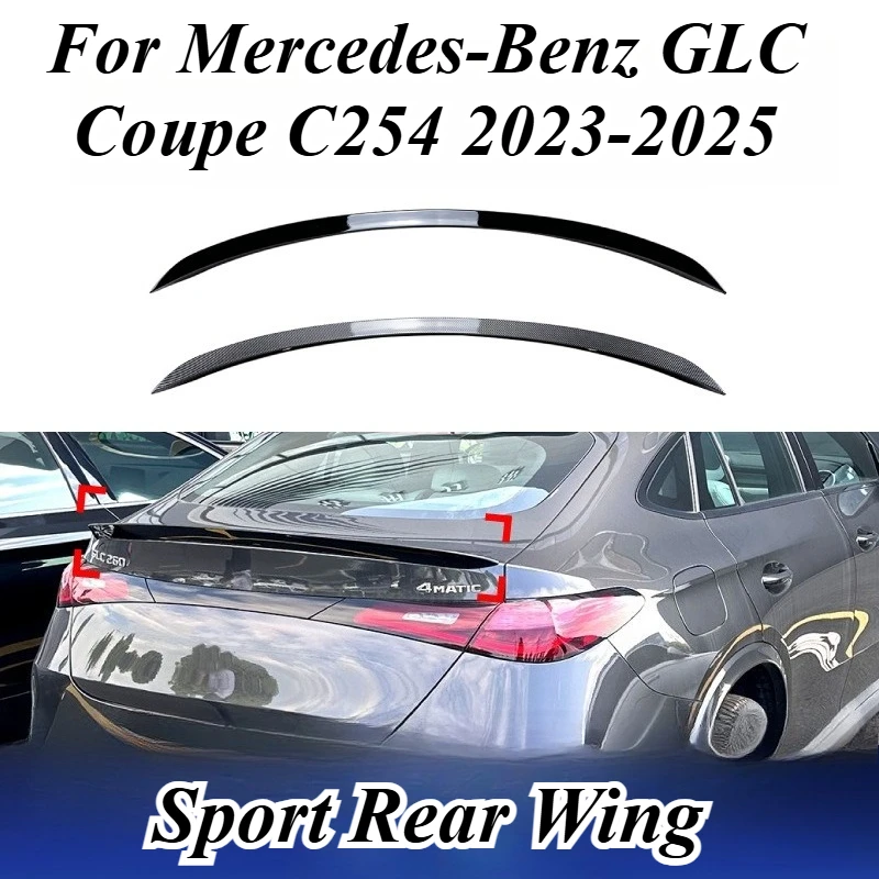For Mercedes-Benz GLC Coupe C254 2023-2025 AMG Style Roof Spoiler Rear Trunk Lip ABS Plastic Exterior Styling Car Accessories
For Mercedes-Benz GLC Coupe C254 2023-2025 AMG Style Roof Spoiler Rear Trunk Lip ABS Plastic Exterior Styling Car Accessories